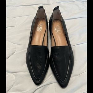 Franco Sarto SUSIE Black Leather Loafer